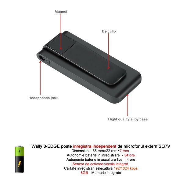 microfon-profesional-wireless-cu-reportofon-activare-vocala-32-ore-clear-hd-1024kbps-magnetic-casti-inclusewally-8-edge-spy-expert-carowally 8-edge-cams683